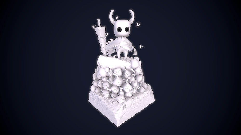 portfolio videojuegos imagenes 3D Hollow Knight Character 2 PORTFOLIO DE VIDEOJUEGOS Estudiar en Universidad Privada Madrid