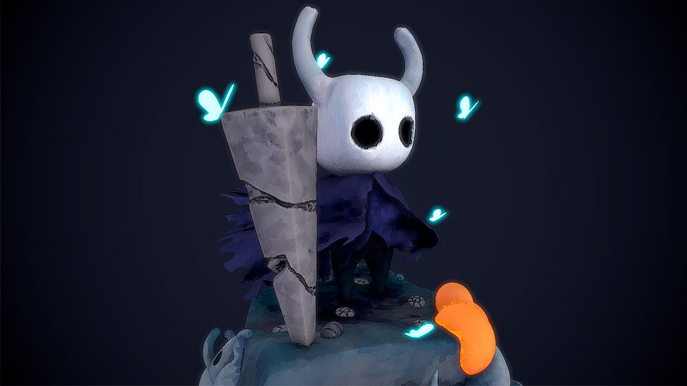 portfolio videojuegos imagenes 3D Hollow Knight Character 6 PORTFOLIO DE VIDEOJUEGOS Estudiar en Universidad Privada Madrid