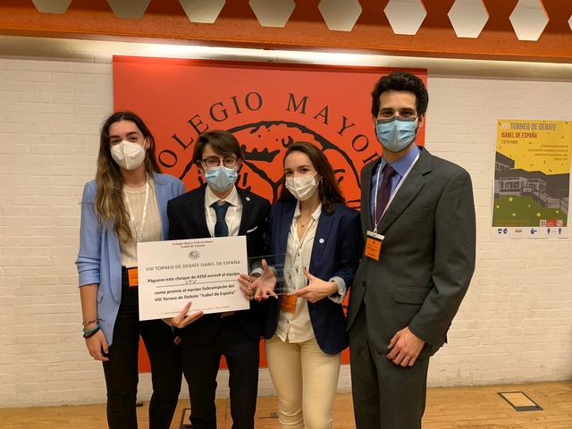 3E5BB6F6 8702 42C5 BD6F 66C23C2712E8 La Universidad Francisco de Vitoria se alza como subcampeona del torneo de debate Isabel de España Estudiar en Universidad Privada Madrid