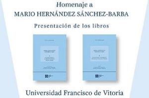 3caa8084 3ba5 48c0 b47e 8bea7394b579 300x198 Homenaje al profesor Mario Hernández Sánchez Barba, profesor de la UFV Estudiar en Universidad Privada Madrid