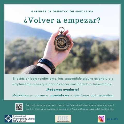 72463354 0969 4F67 8FD4 1104B6EB6196 ¿Crees que podrías sacar más partido a tus estudios? El GOE puede ayudarte Estudiar en Universidad Privada Madrid