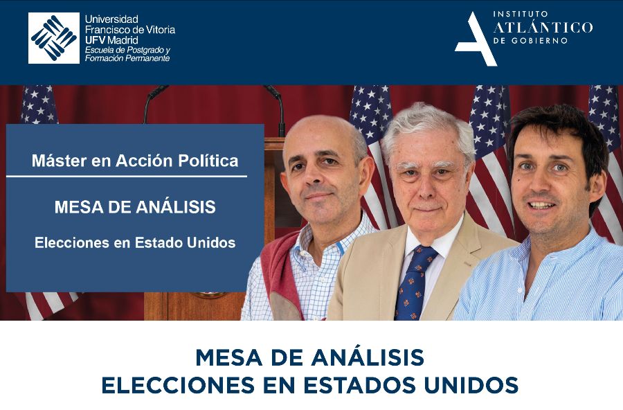 888E8F42 8B90 4A31 961D 2BFD205E61F4 Mesa de análisis sobre las elecciones en Estados Unidos Estudiar en Universidad Privada Madrid