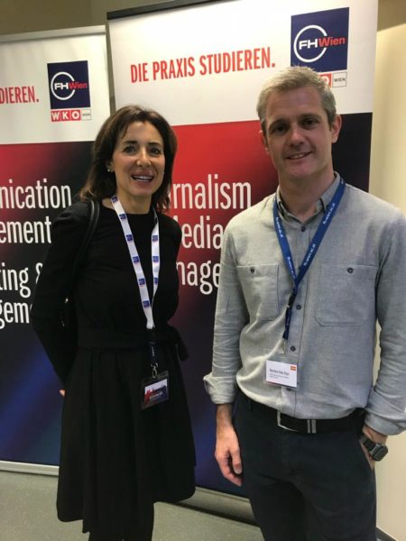 IMG 20191124 WA0004 1 e1575372243124 Matthew Foley Ryan y Raquel Ayestarán participan en la International Week de la Universidad FHWien Estudiar en Universidad Privada Madrid