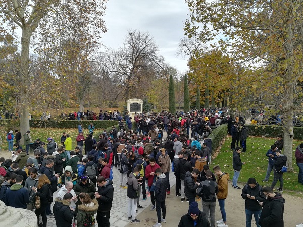 IMG pokekedada Alumnos del Grado en Videojuegos de la UFV convocan una Pokekedada en el Parque del Retiro Estudiar en Universidad Privada Madrid