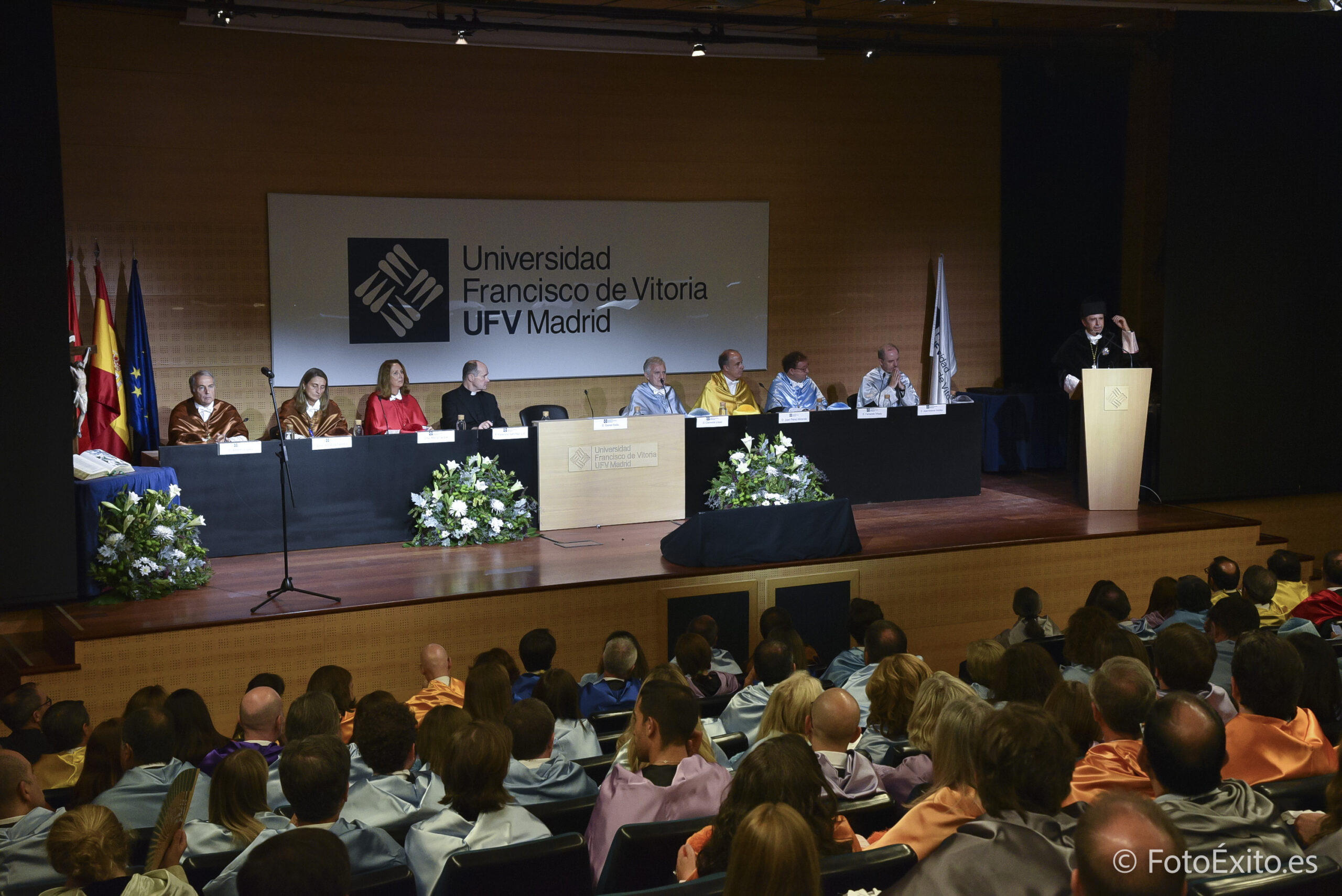 Inauguracion curso 22 23 Mesa scaled La Universidad Francisco de Vitoria inaugura el Curso Académico 2022/2023 con más de 3000 nuevos alumnos y 4 edificios más en construcción | Noticias de Actualidad UFV Estudiar en Universidad Privada Madrid
