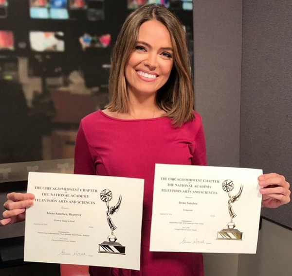 Irene Sanchez nominada a los Emmy La Alumni UFV Irene Sánchez es nominada a los premios Chicago/Midwest Emmy como Mejor Presentadora y Mejor Reportaje Estudiar en Universidad Privada Madrid