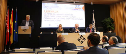 SERVICIO DE SEGURIDAD, SALUD Y BIENESTAR Noticia Jornada PRL SERVICIO DE SEGURIDAD, SALUD Y BIENESTAR Estudiar en Universidad Privada Madrid
