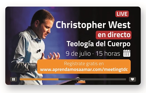 WEST La Universidad Francisco de Vitoria organiza “The Power of Sexual Education”, ciclo de conferencias online gratuitas con Christopher West en directo Estudiar en Universidad Privada Madrid