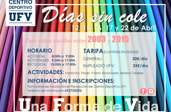 c34ba0c8 9fe5 47d3 82ea ff81f15c9a06 Días sin Cole en Semana Santa Estudiar en Universidad Privada Madrid
