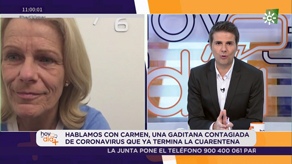 carmen peman coronavirus Carmen Pemán, asistente de Dirección de Relaciones Institucionales, cuenta su recuperación tras el aislamiento y da un mensaje de esperanza y agradecimiento a todos los que la han acompañado estos días Estudiar en Universidad Privada Madrid