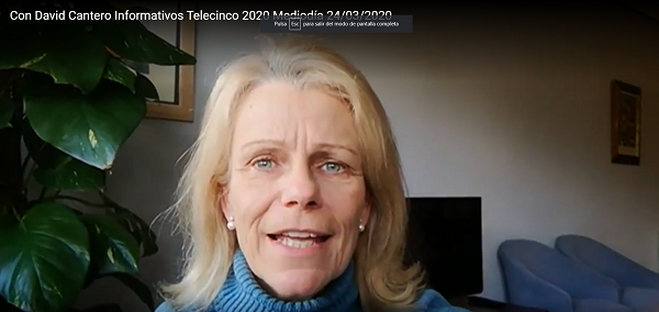 carmen peman2 Carmen Pemán, asistente de Dirección de Relaciones Institucionales, cuenta su recuperación tras el aislamiento y da un mensaje de esperanza y agradecimiento a todos los que la han acompañado estos días Estudiar en Universidad Privada Madrid