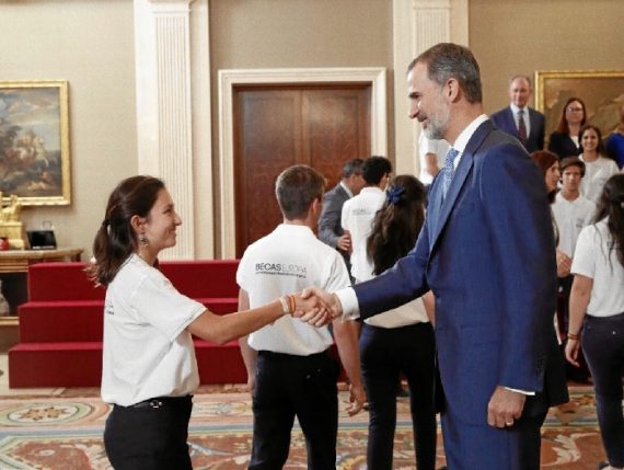 fatima rebollo La estudiante onubense Fátima Rebollo cuenta su experiencia en el programa Becas Europa Estudiar en Universidad Privada Madrid