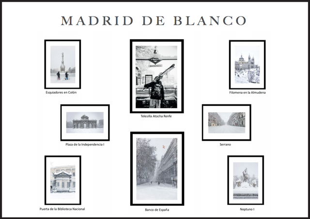 maria morenes Madrid de blanco, la exposición de María Morenés que presenta la nevada en la capital Estudiar en Universidad Privada Madrid
