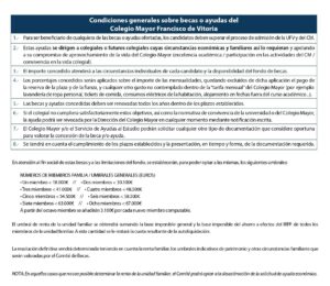 condiciones de beca curso 23 24 300x260 COLEGIO MAYOR Estudiar en Universidad Privada Madrid