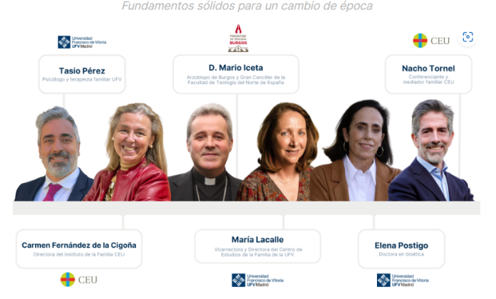 presentacion master 1 La Universidad Francisco de Vitoria, la Universidad CEU San Pablo y la Facultad de Teología de Burgos lanzan el primer Máster en Matrimonio y Familia 100% online | Noticias de Actualidad UFV Estudiar en Universidad Privada Madrid
