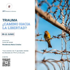 CARTEL CURSO VERANO TRAUMA 300x300 Club Magda Arnold Estudiar en Universidad Privada Madrid