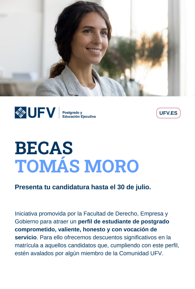 Máster en Business Analytics, Inteligencia Artificial & Machine Learning becas tomas moro ufv Máster en Business Analytics, Inteligencia Artificial & Machine Learning Estudiar en Universidad Privada Madrid