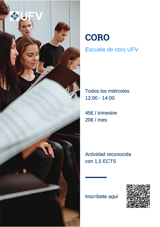 coro ufv Escuelas artísticas Estudiar en Universidad Privada Madrid