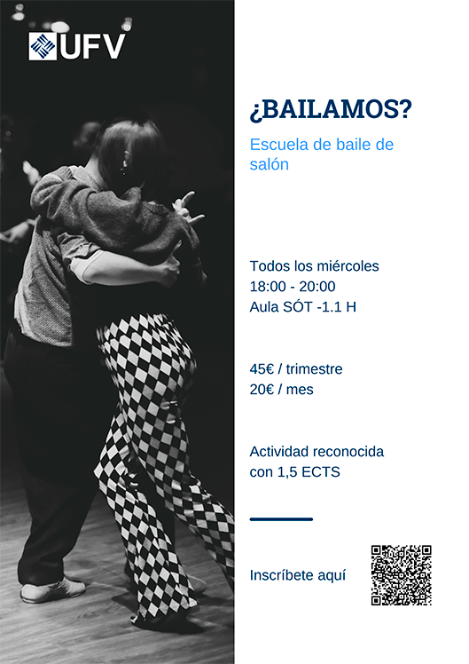 Escuelas artísticas cartel escuela baile actividades culturales ufv Escuelas artísticas Estudiar en Universidad Privada Madrid