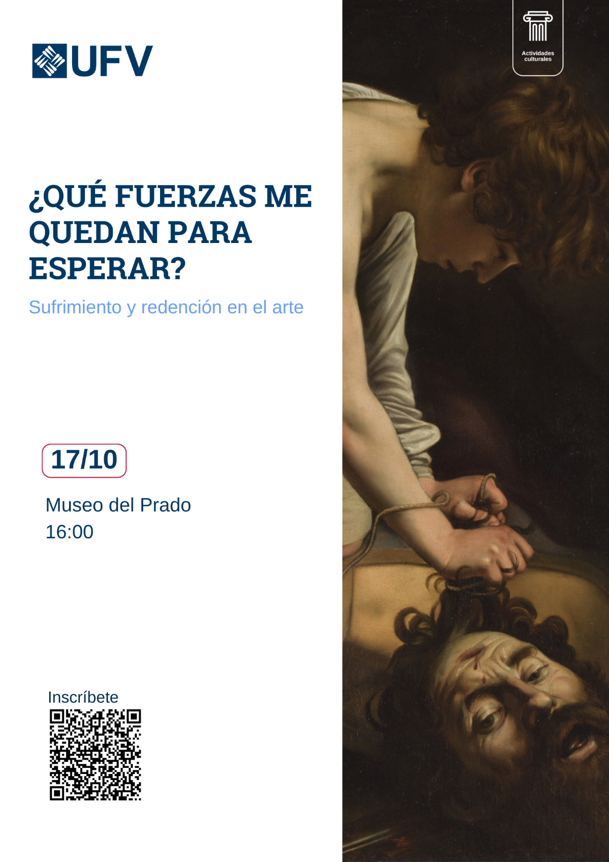 Cartel 17 oct Actividades Estudiar en Universidad Privada Madrid