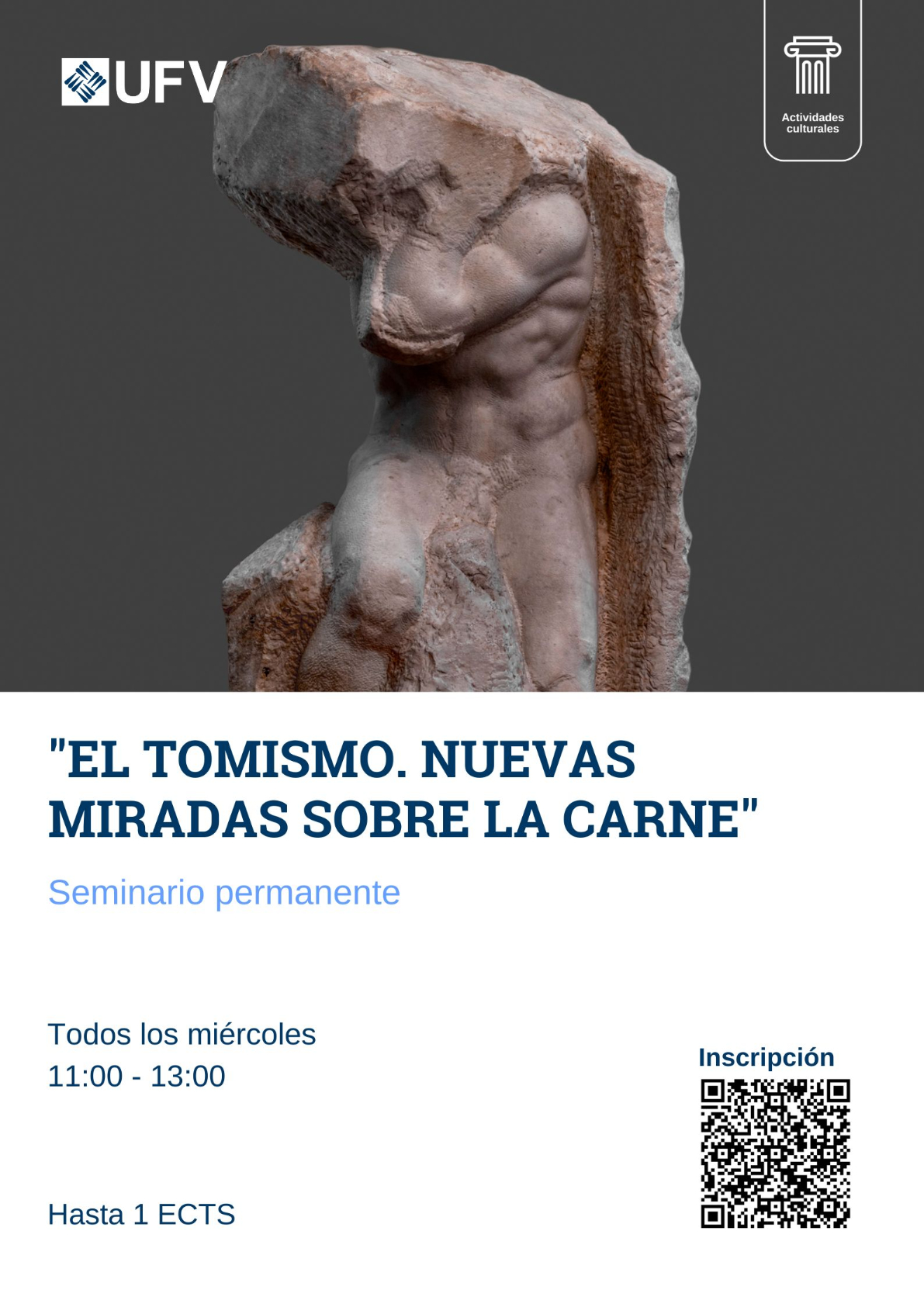 Cartel Actividades Estudiar en Universidad Privada Madrid