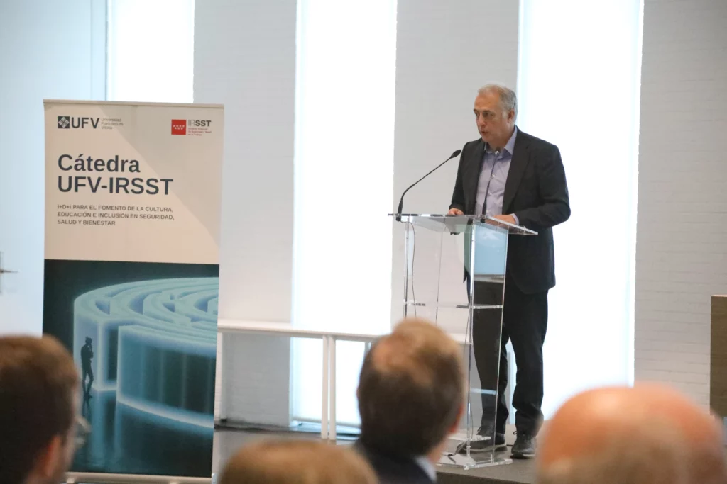 %name La UFV entrega los premios de la I Edición del Concurso de TFG promovido por la Cátedra IRSST UFV Estudiar en Universidad Privada Madrid