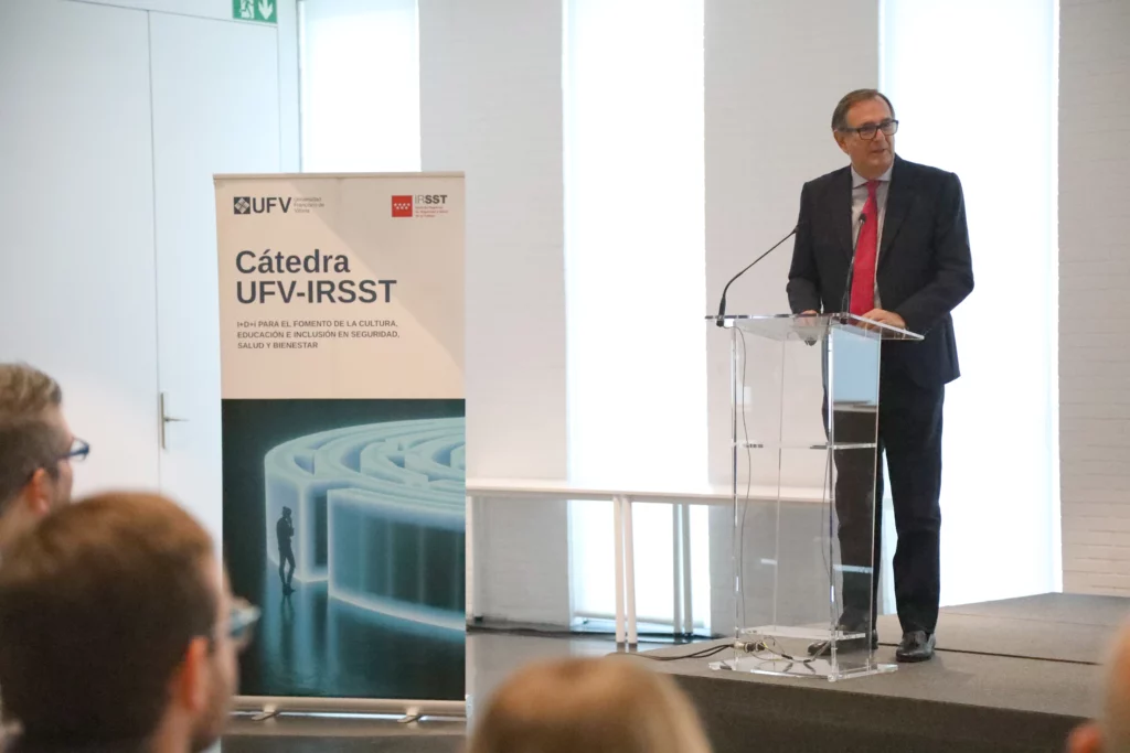 %name La UFV entrega los premios de la I Edición del Concurso de TFG promovido por la Cátedra IRSST UFV Estudiar en Universidad Privada Madrid