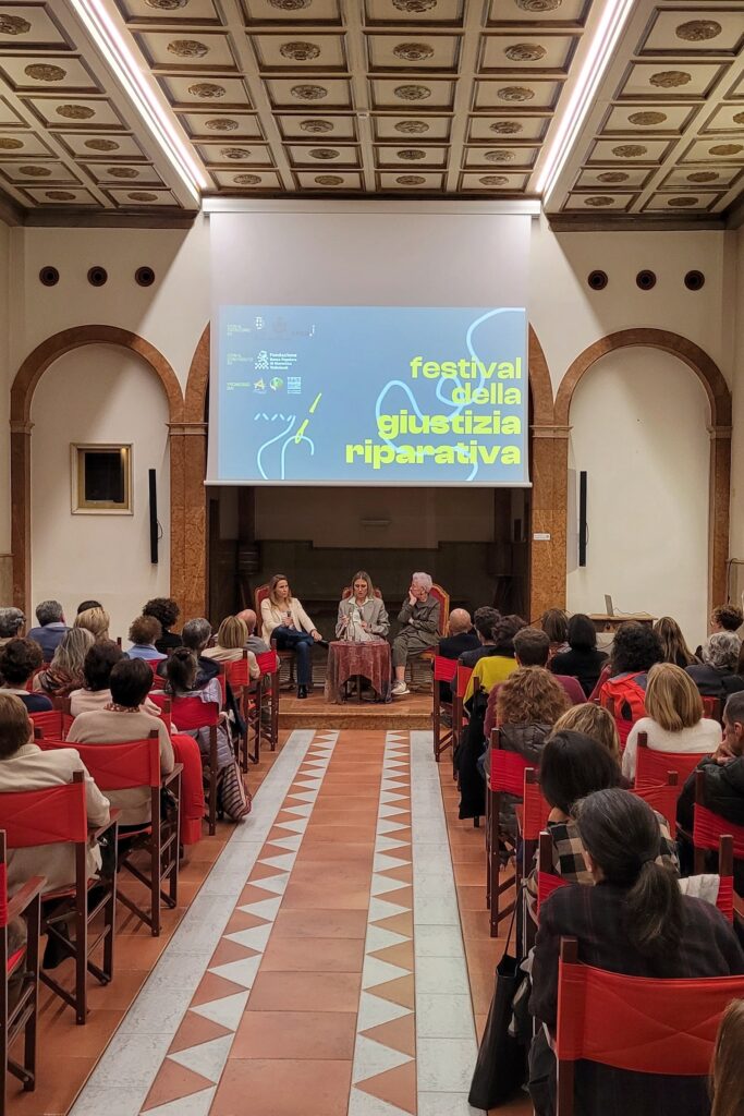 La UFV comparte la experiencia en justicia restaurativa en el Festival della Giustizia Riparativa en Italia FESTIVAL ITALIA 683x1024 La UFV comparte la experiencia en justicia restaurativa en el Festival della Giustizia Riparativa en Italia Estudiar en Universidad Privada Madrid