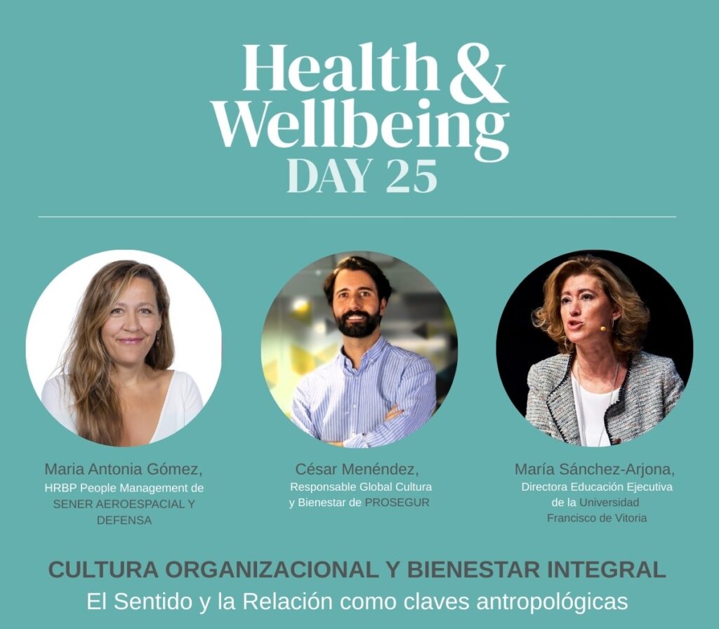 HWB25 UFV 1dsvgfsg 1024x896 La UFV reafirma su compromiso con el bienestar laboral en el Health & Wellbeing Day 2025 Estudiar en Universidad Privada Madrid