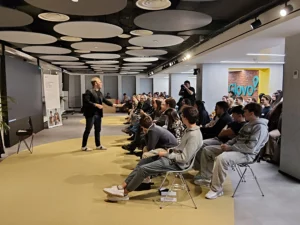 La Universidad Francisco de Vitoria organiza la primera edición de Fail Up Night en las oficinas de Glovo, con la participación de jóvenes emprendedores de diferentes universidades %name La Universidad Francisco de Vitoria organiza la primera edición de Fail Up Night en las oficinas de Glovo, con la participación de jóvenes emprendedores de diferentes universidades Estudiar en Universidad Privada Madrid