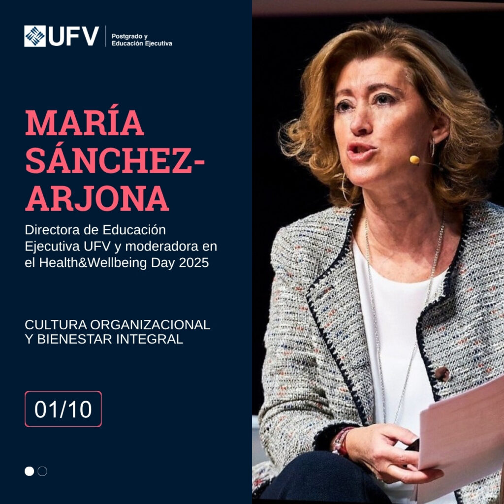 UFV POST 1 1024x1024 La UFV reafirma su compromiso con el bienestar laboral en el Health & Wellbeing Day 2025 Estudiar en Universidad Privada Madrid