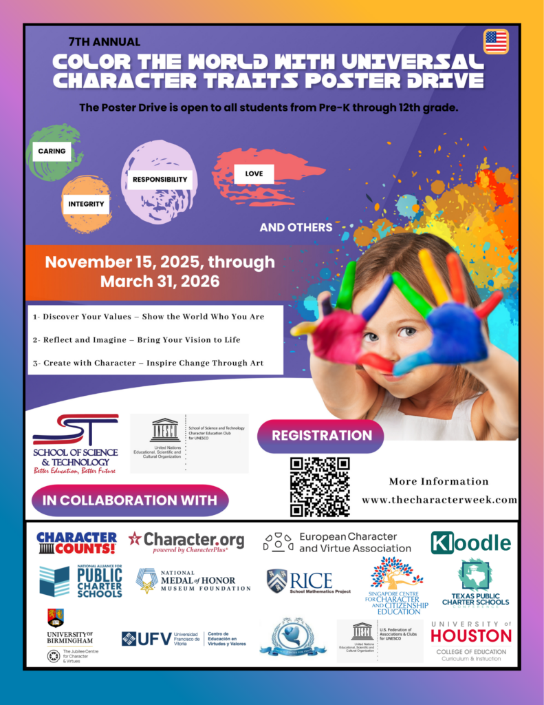 CEV noticia 1 de octubre 2025 791x1024 El Centro de Educación en Virtudes y Valores de la UFV colabora en la 7ª Semana Anual de la Educación en Valores de Texas Estudiar en Universidad Privada Madrid