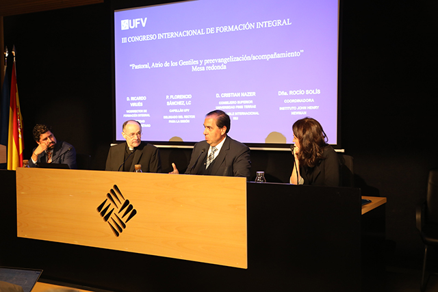 IMG 0119 “La educación desvela lo humano del hombre”. Higinio Marín inaugura en la UFV el III Congreso Internacional de Formación Integral Estudiar en Universidad Privada Madrid