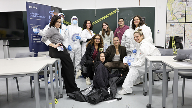IMG 9598 Del aula a la escena del crimen: formación práctica en criminalística con estándares profesionales Estudiar en Universidad Privada Madrid