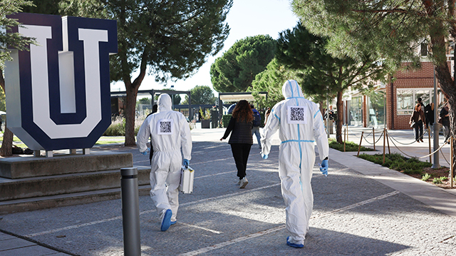 IMG 9656 1 Del aula a la escena del crimen: formación práctica en criminalística con estándares profesionales Estudiar en Universidad Privada Madrid
