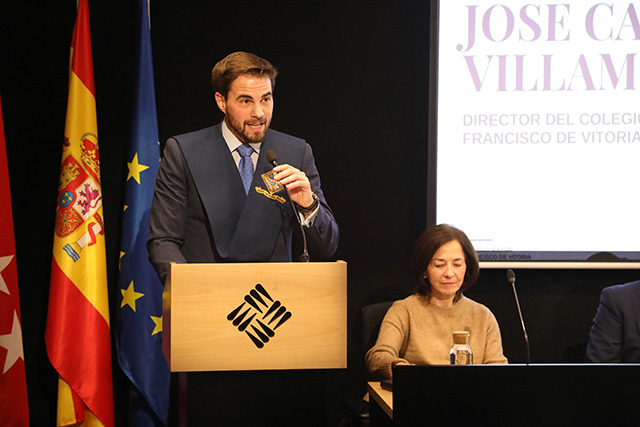 IMG 9126.JPG El Colegio Mayor Francisco de Vitoria obtiene la acreditación Organisation of Character Quality Mark de la Association for Character Education Estudiar en Universidad Privada Madrid