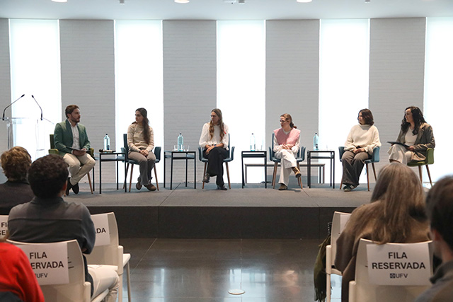 IMG 9349 La Universidad Francisco de Vitoria convierte su campus en referente de accesibilidad con una tecnología pionera de guiado universal: RED UFV. Estudiar en Universidad Privada Madrid