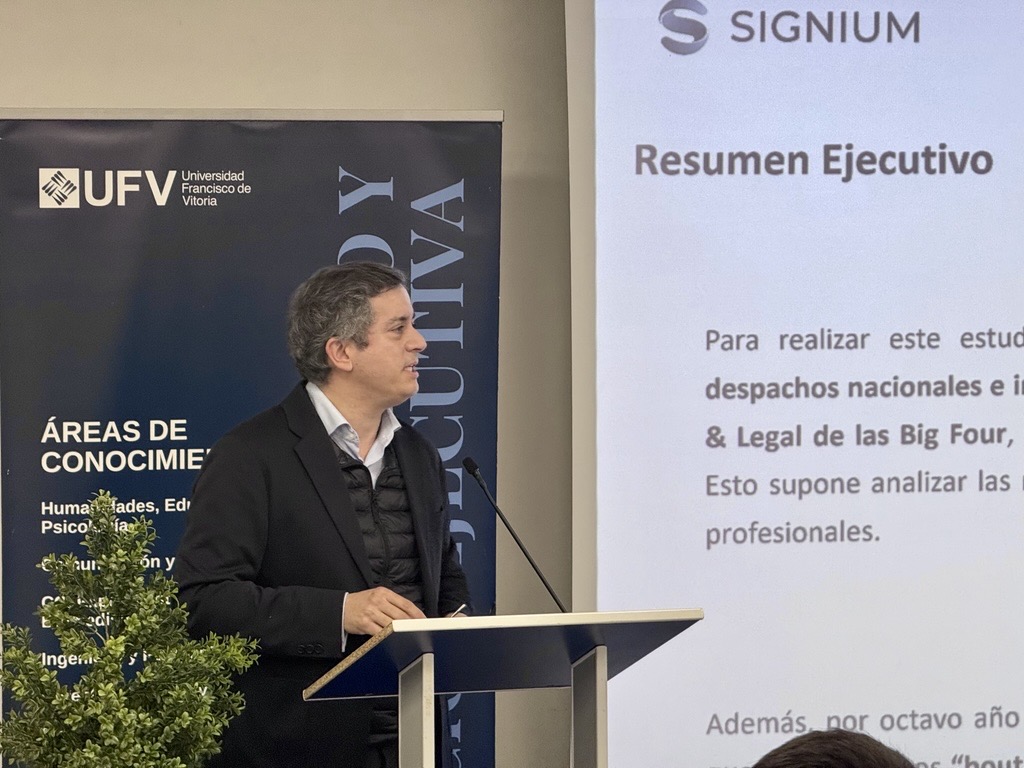 Image 2 1 Las retribuciones en los despachos de abogados consolidan su crecimiento en 2025, según el informe elaborado por Signium en colaboración con la UFV Estudiar en Universidad Privada Madrid