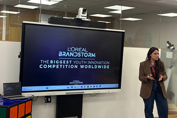 LOREAL 3 e1770043198334 Brandstorm de L’Oréal presenta su nueva edición a los alumnos del Grado en ADE en la UFV Estudiar en Universidad Privada Madrid
