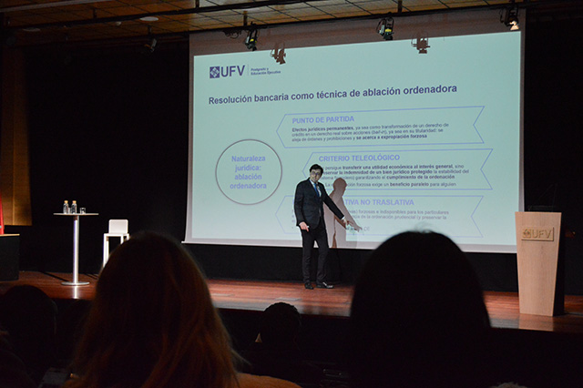 DSC 0360 El Doble Máster en Acceso a la Abogacía y la Procura de la UFV analiza el caso Banco Popular junto a Uría Menéndez Estudiar en Universidad Privada Madrid